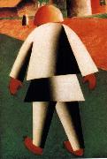 Kasimir Malevich Gossoon painting